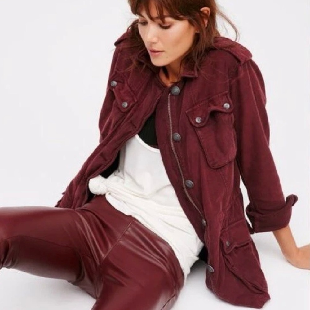 RARE Free People 'Not Your Brother's Military Surplus' Jacket